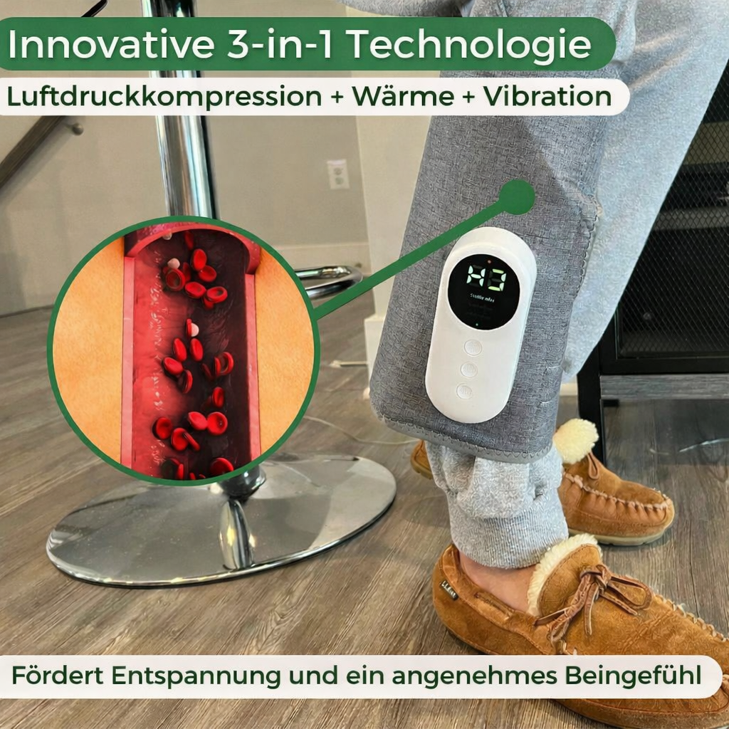 3-in-1 Massagegerät für erleichterte & entspannte Beine
